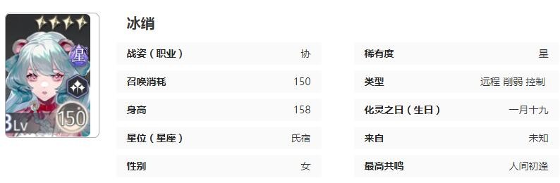 《咏月风雅》冰绡技能加成图鉴一览