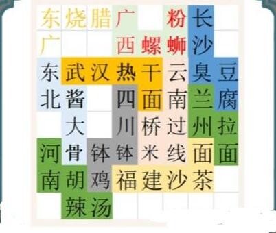 《进击的汉字》合成所有美食怎么过